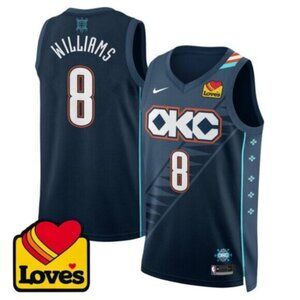 Mens Jalen Williams City Edition Jersey